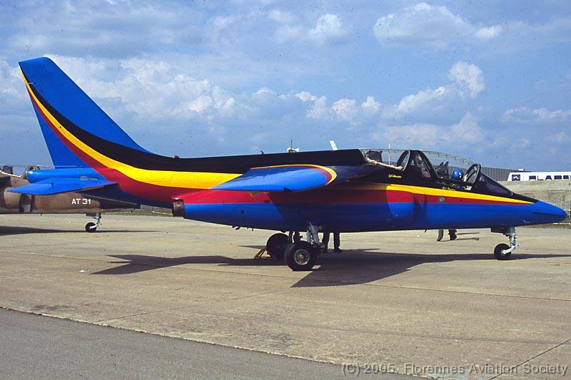 1990 AT-11 Alpha-Jet 002 AT-11 - Demo aircraft flown by Cdt. Danny Payeur from 1990 to 1993 (Olivier Van Gorp)